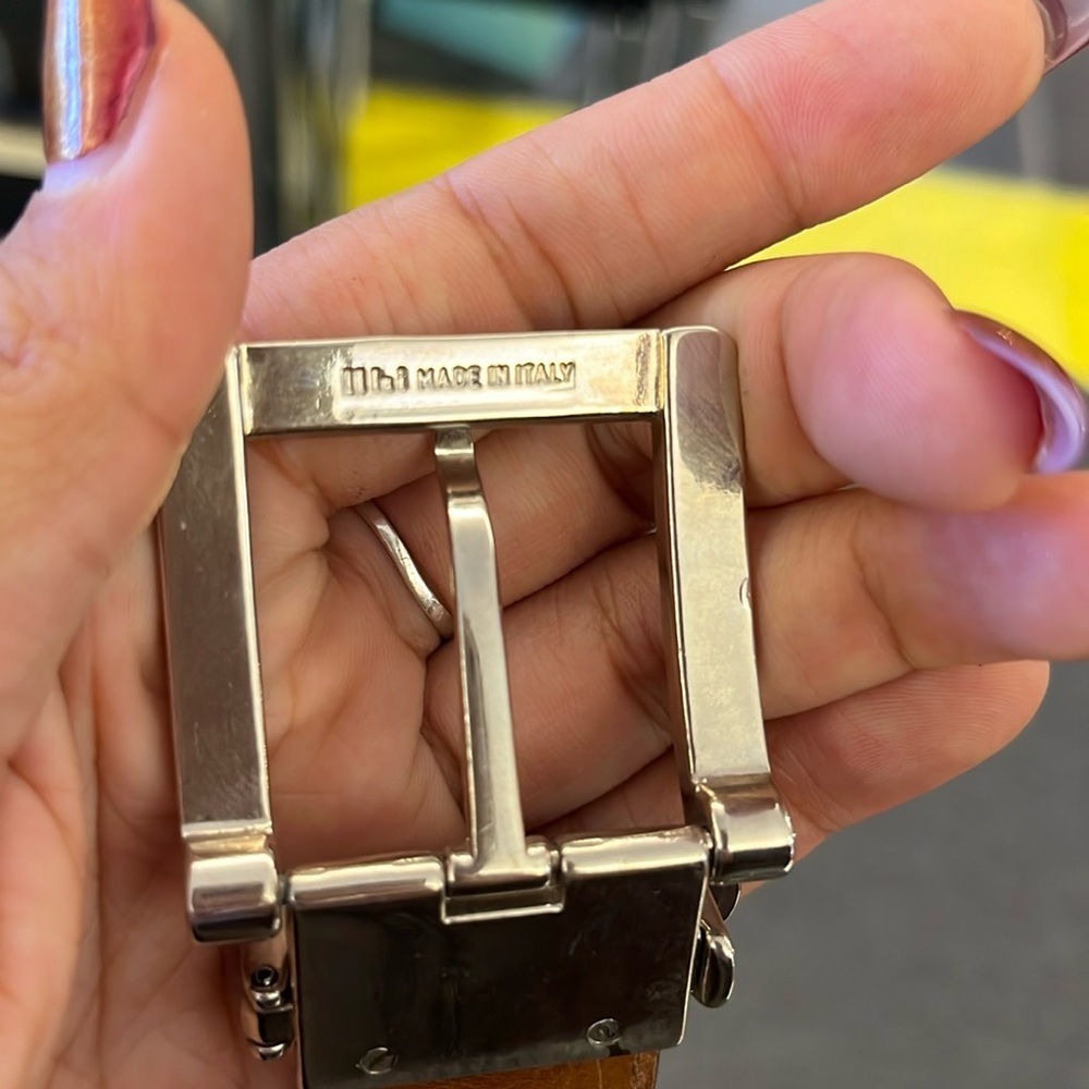 Joan & David Genuine Python Belt - image 4